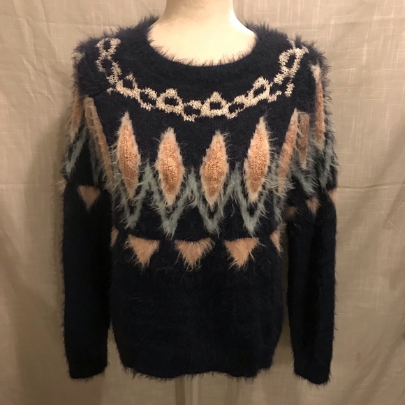 LC Lauren Conrad Sweaters - Lauren Conrad fuzzy sweater M